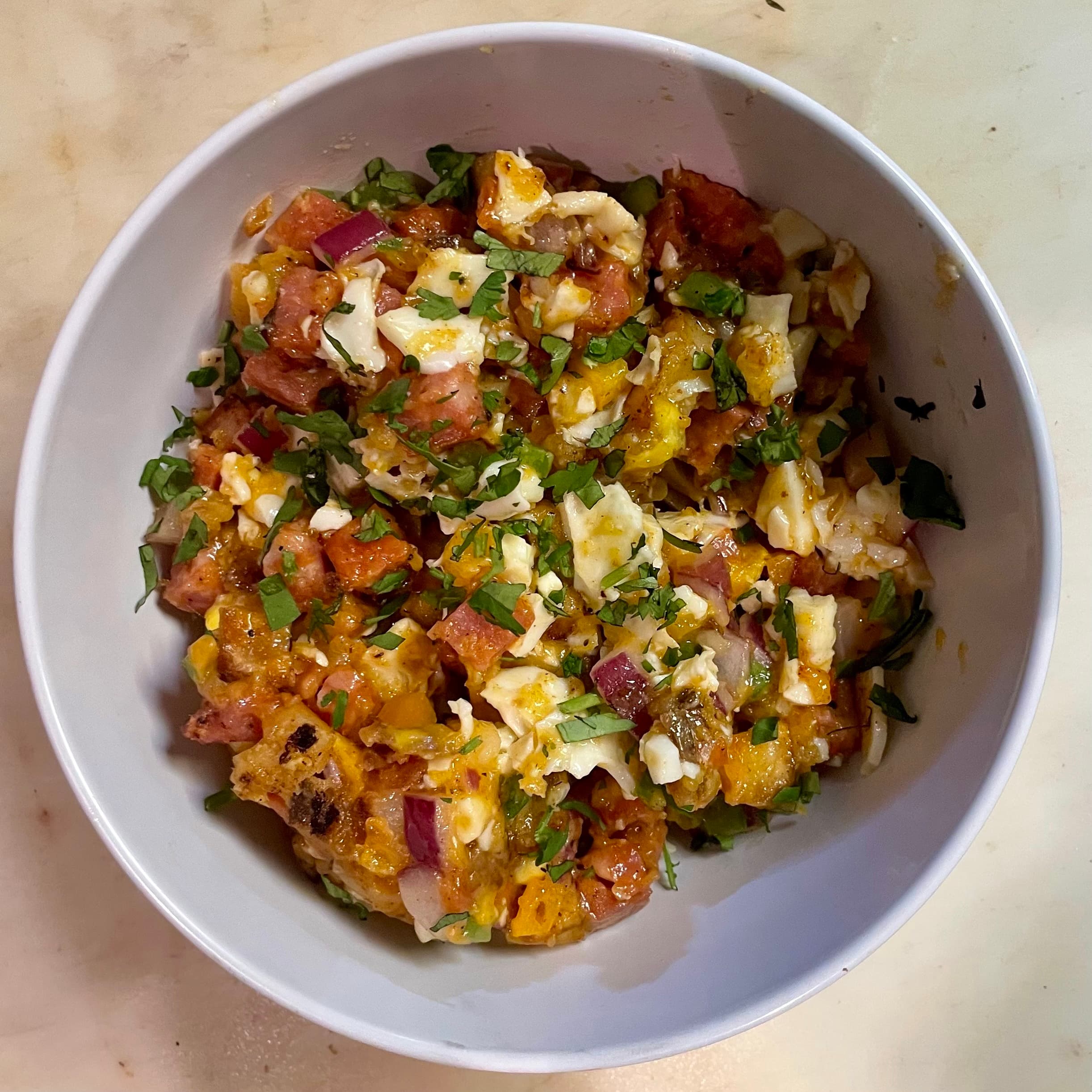 Hiking Hawaii Cafe breakfast bowl