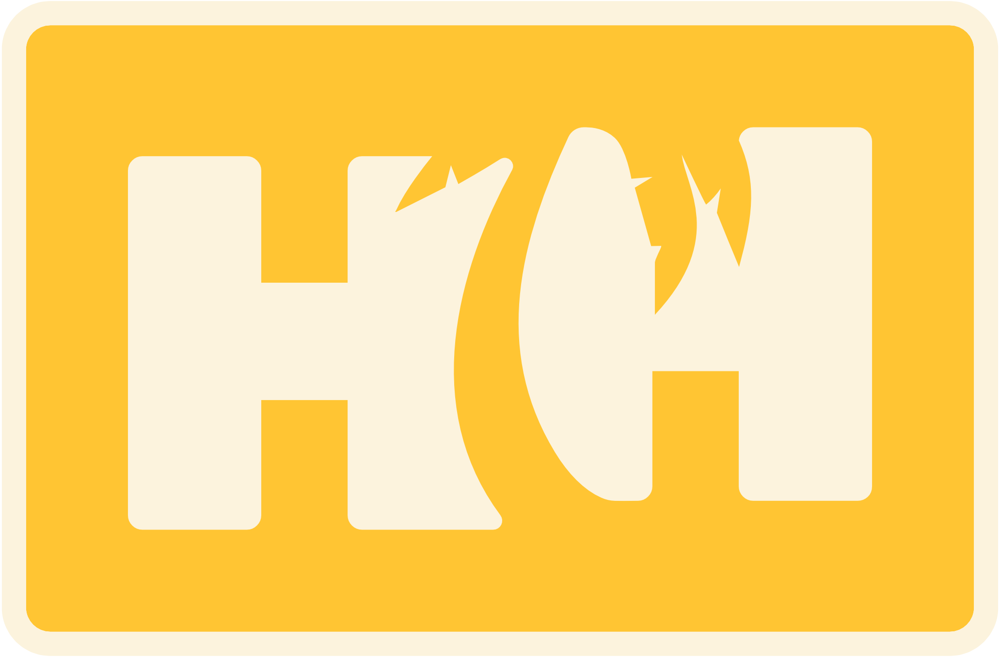 Hiking Hawaii Sticker Yellow